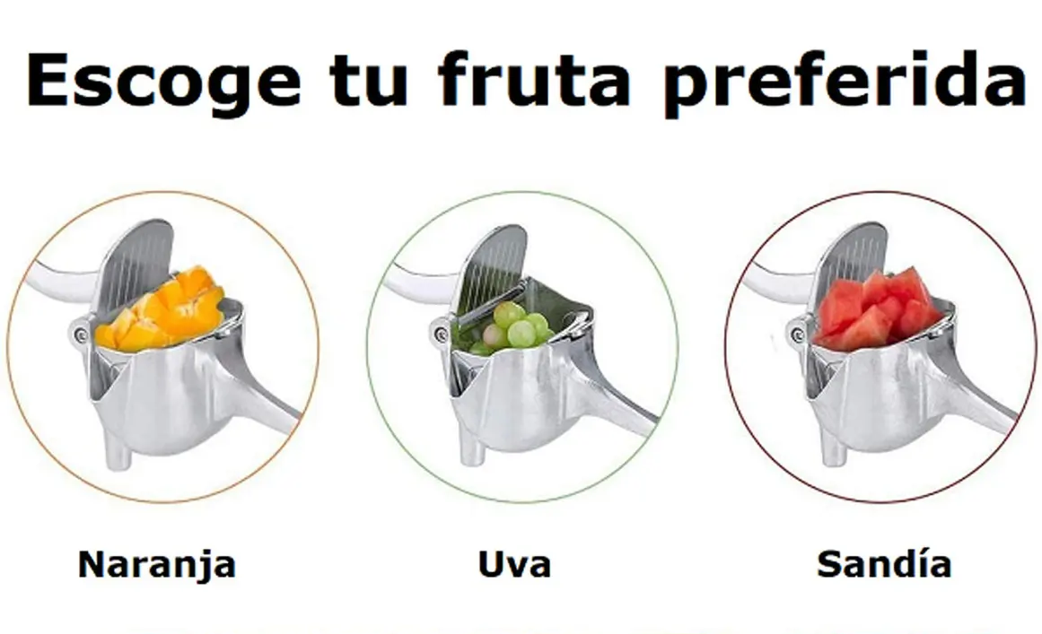 EXPRIMIDOR ALUMINIO JUGO