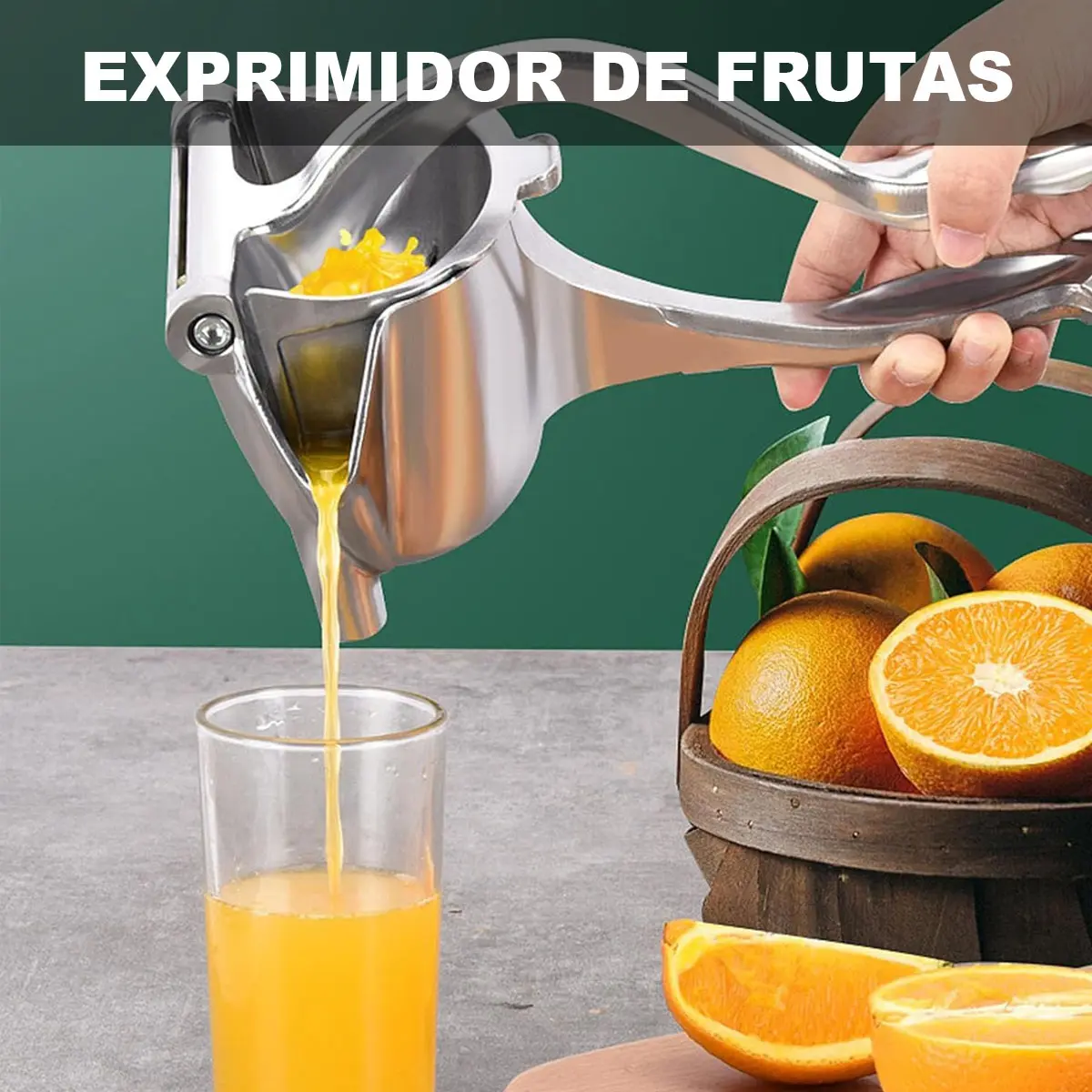 EXPRIMIDOR ALUMINIO JUGO