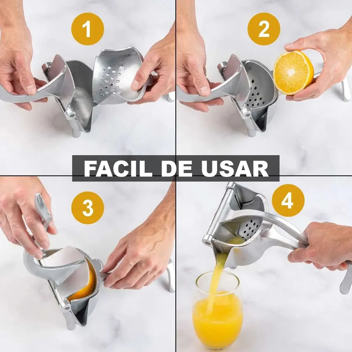EXPRIMIDOR ALUMINIO JUGO